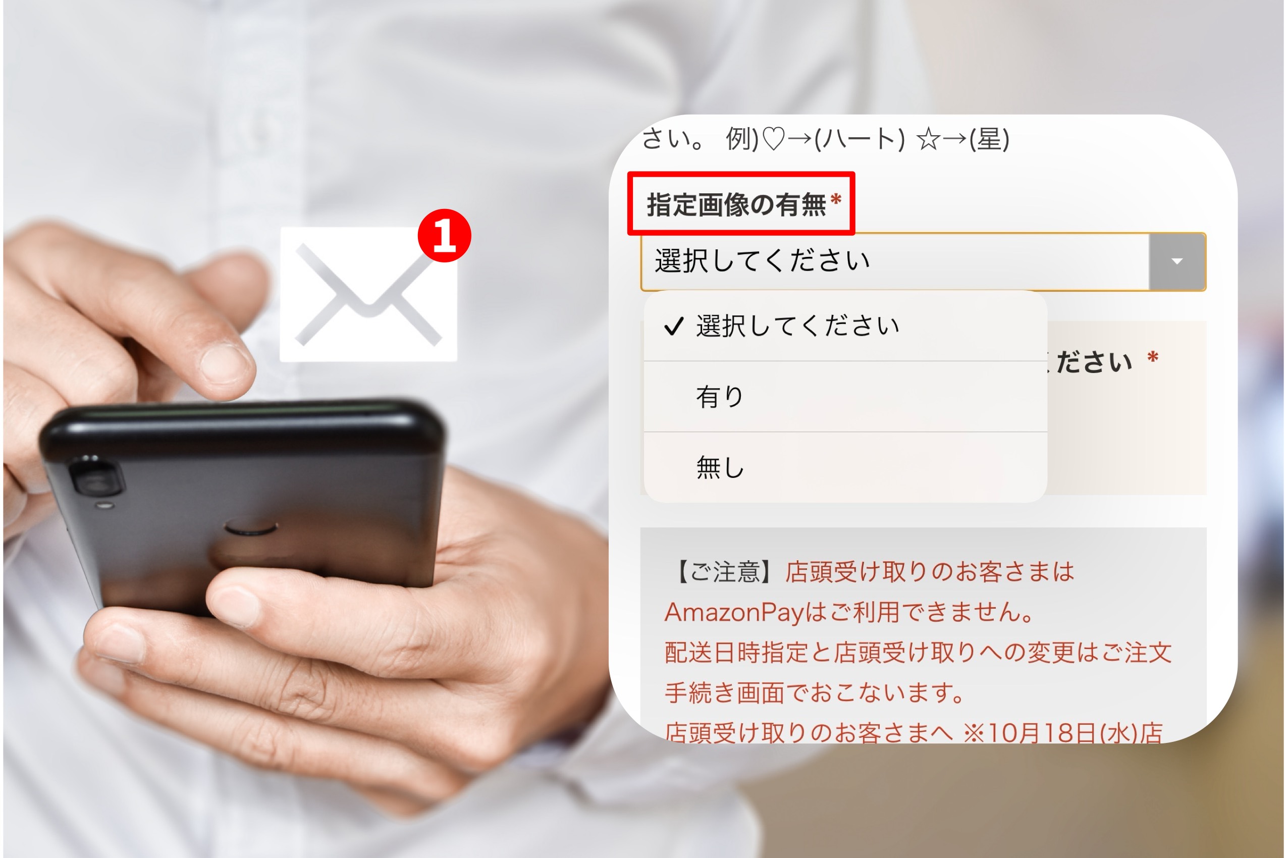 写真の送り方